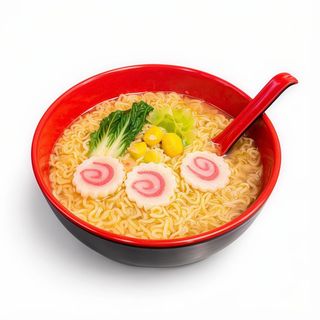 Ramen con caldo de marisco