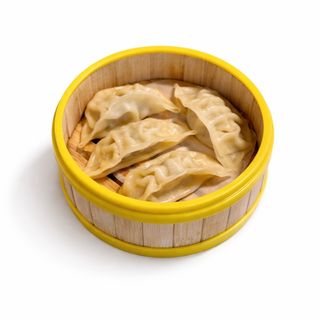 Gyozas al vapor de cerdo（6uds.）
