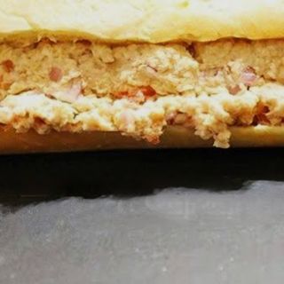 Bocadillo de pollo pasta full