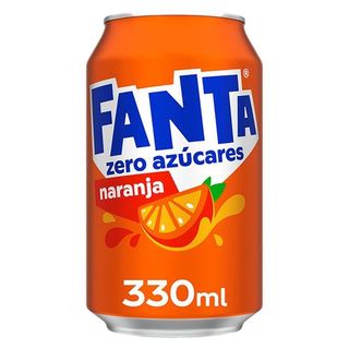 Fanta de naranja Zero