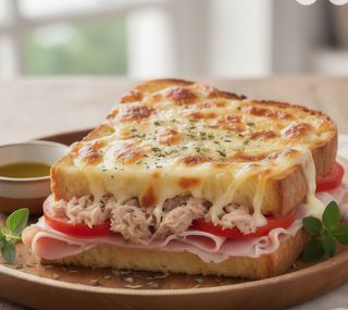 Media Tostada Gratinada Marinera