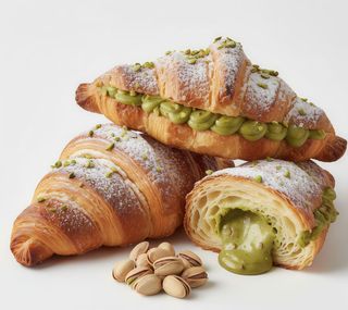 Croissants De Pistacho