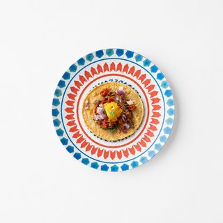 Taco De Papas Con Chorizo Y Longaniza