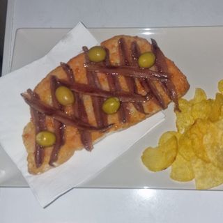 Torrada de anchoas