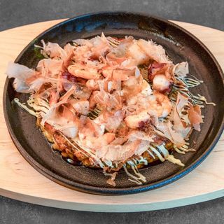 Mix Seafood Okonomiyaki