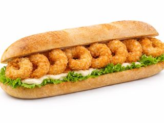 Bocadillo de Langostinos Crispy