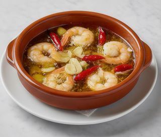 Tapa De Gambas Al Ajillo