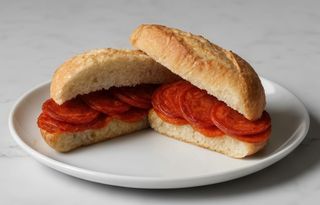Bocadillo Frío De Chorizo