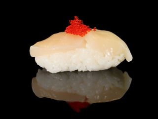 Nigiri flameado vieira 2pzs