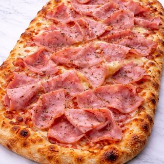 Pinsa de jamón (30 cm.)