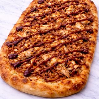 Pinsa barbacoa (30 cm.)