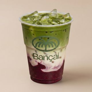Iced Açaí Matcha Latte
