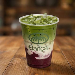 Iced Açaí Matcha Latte