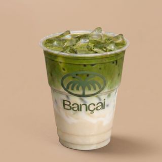 Iced Coconut Matcha Latte
