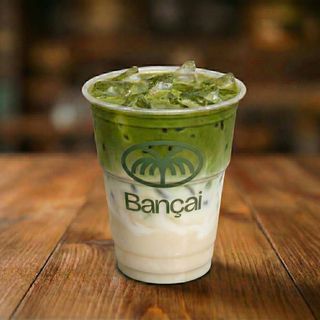 Iced Coconut Matcha Latte