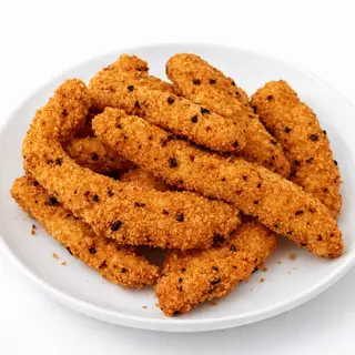 Tiras de pollo picante
