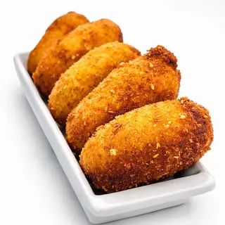 CROQUETAS DE ESPINACAS (racion  5 Unidades)