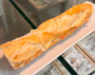 Bocadillo De Queso Y Jamón Dulce