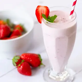 Batidos de fresa