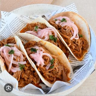 Tacos pulled pork