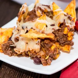 Nachos de la casa