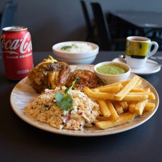 1/4 Pollo al Carbón