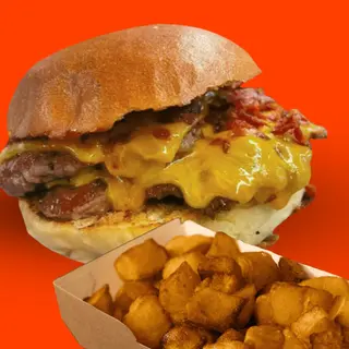 Burger Doble Smash DOS D'OROS + BRAVES
