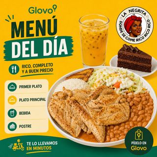 Menú del Día Especial (Disponible de 13:00 a 17:30)
