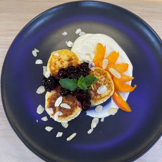 Tortitas Ucranianas de requesón clásicas