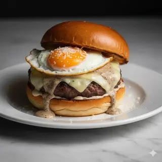 Burger trufada
