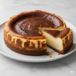 Tarta de queso (porción)