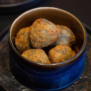 Croquetas caseras de pulled beef