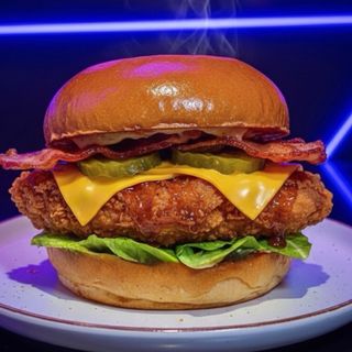 Burger Oklahoma Crispy Chicken