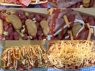 2 Salchipapas Clásicas + 1 Coca Cola