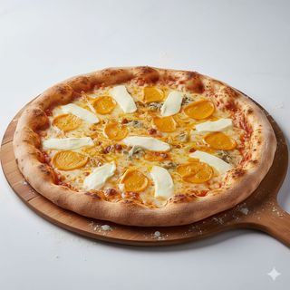 Pizza 4 quesos (28 cm.)