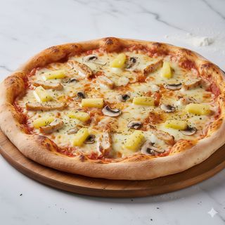 Pizza hawaiana (28 cm.)