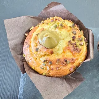 Muffin de pistacho