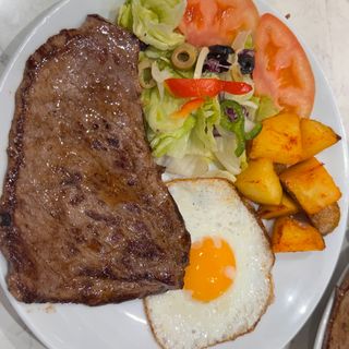 Combinado de bistec (ternera)