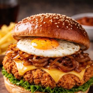 Hamburguesa de pollo