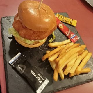 Burger Crispy De Pollo