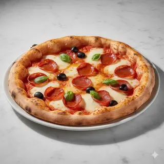 Pizza diavola (33 cm.)