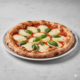 Pizza zola e crudo (33 cm.)