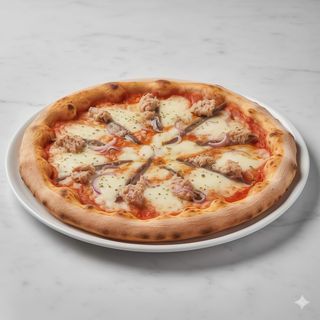 Pizza tres quesos (33 cm.)