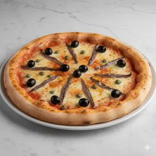 Pizza siciliana (33 cm.)