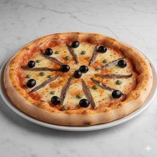 Pizza siciliana (33 cm.)