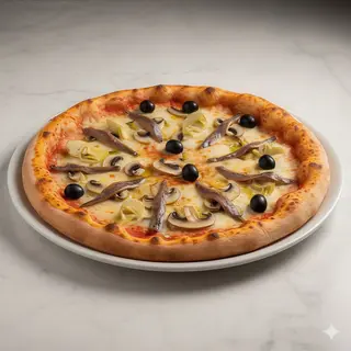 Pizza cantábrica (33 cm.)