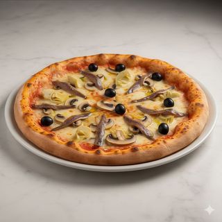 Pizza cantábrica (33 cm.)
