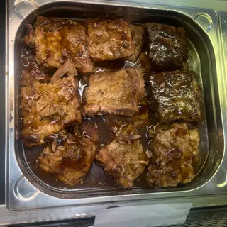 Costillas bbq