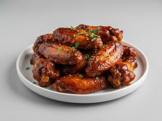 Alitas De Pollo A La Barbacoa (Ración)