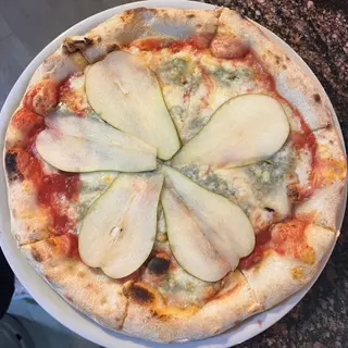 Pizza gorgonzola e pera